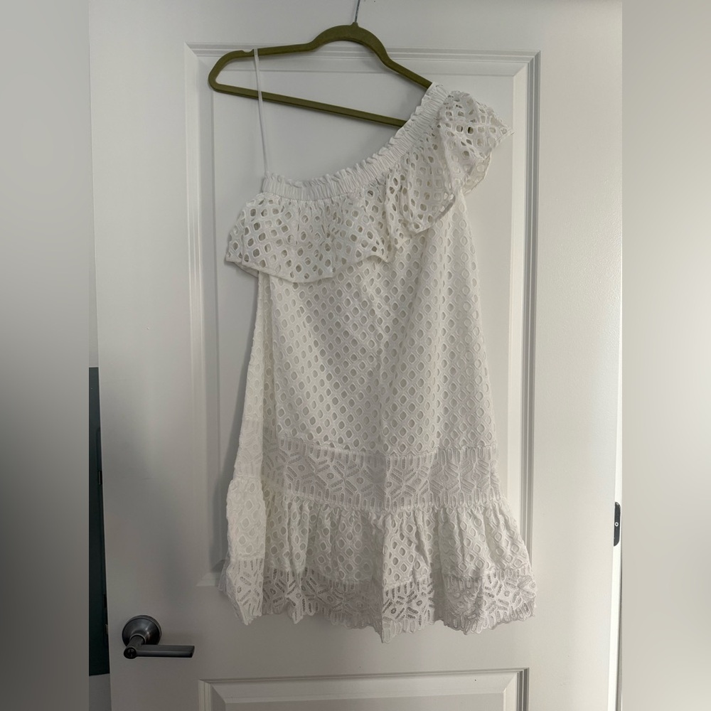 NWT Tory Burch White Eyelet Zoe Dress